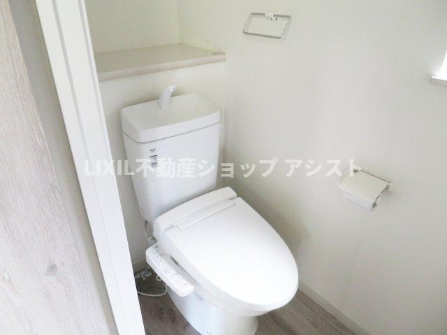 清須市西枇杷島町日の出貸家のトイレ写真