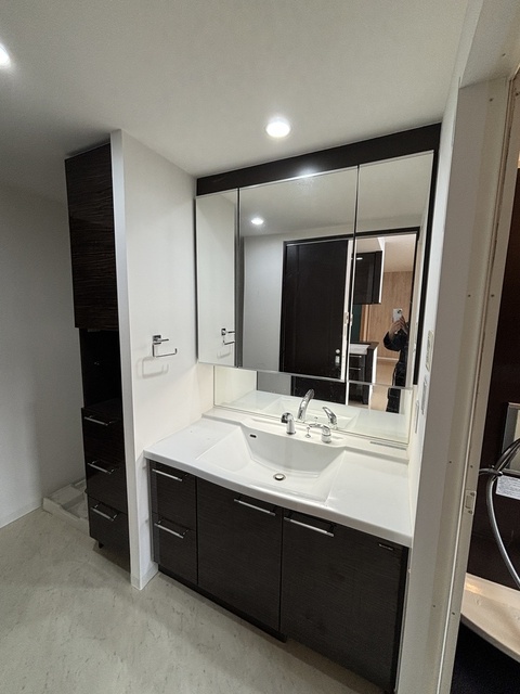 洗面設備　ハウスクリーニングはこれから実施します