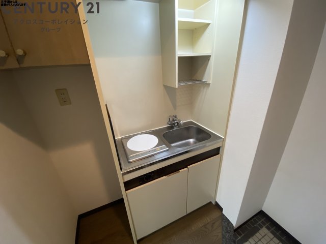 キッチン　１口IHコンロ付きのキッチン♪