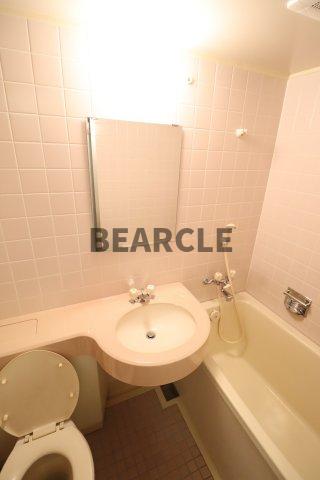 洗面設備　写真は106号室