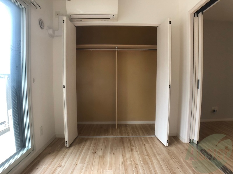 収納　収納を開けてみました！たくさん入りそうですね～