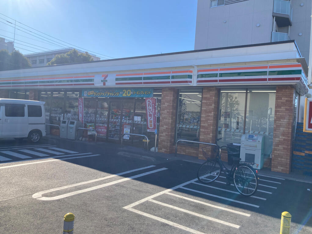 コンビニ　セブンイレブン板橋高島平3丁目店（コンビニ）まで437m