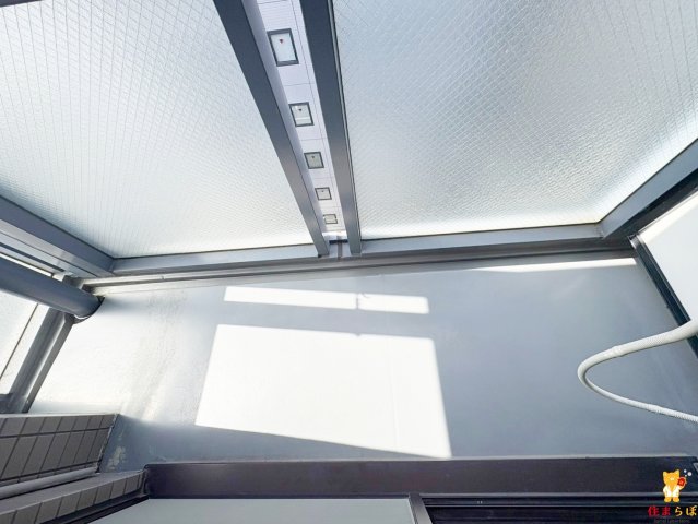 バルコニー　日常使いを想像しながら