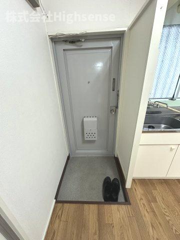 玄関　明るい玄関です