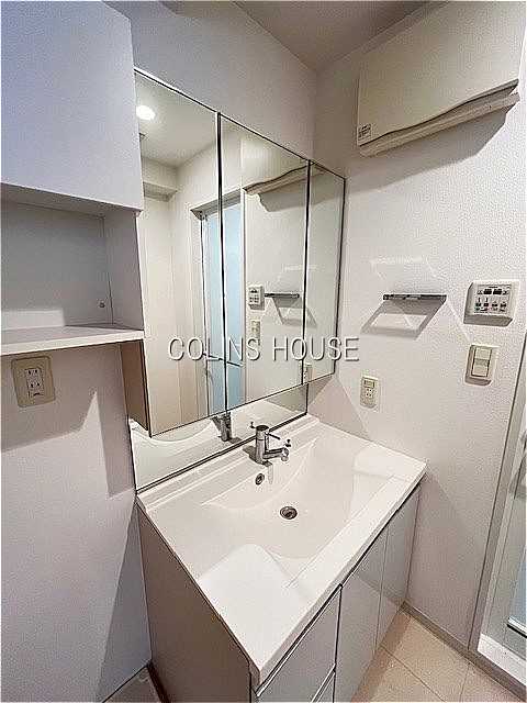 洗面設備　同タイプ別フロア画像