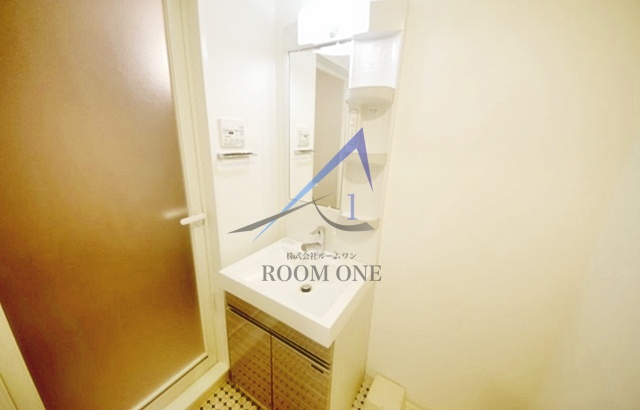 洗面設備　洗面台です。