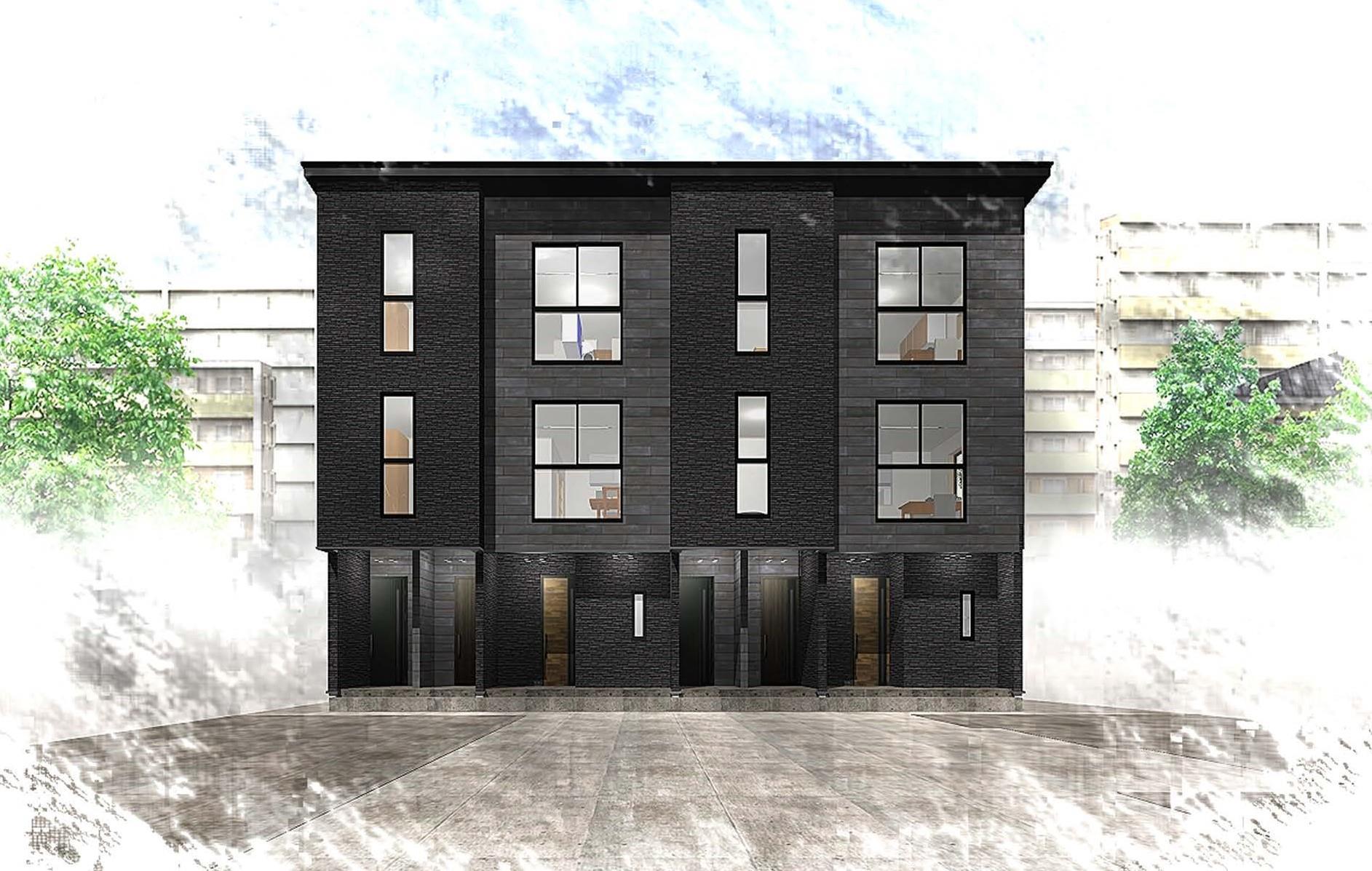 建物外観　外観完成図