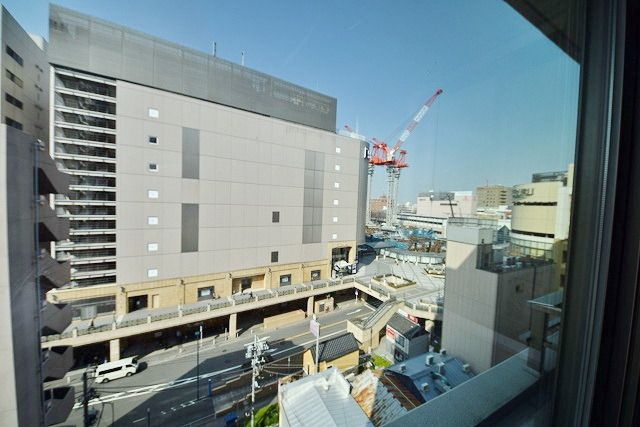 眺望　タウンハウジング府中店まで