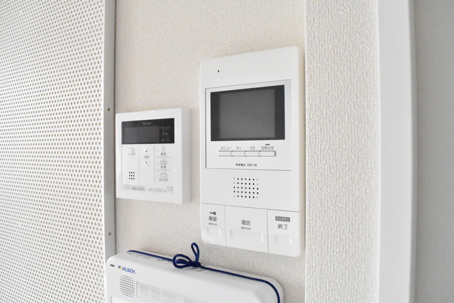 セキュリティ　ＴＶモニター付インターホンがあるので訪問者が一目でわかります