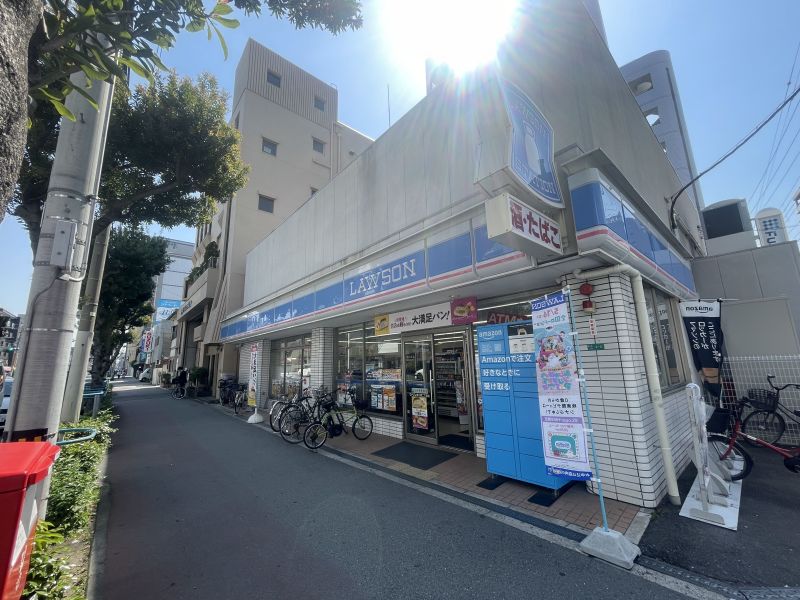 コンビニ　ローソン東小橋二丁目店（コンビニ）まで89m