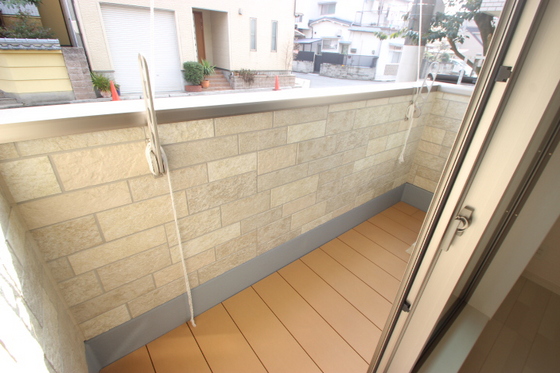 バルコニー　※別部屋の写真です