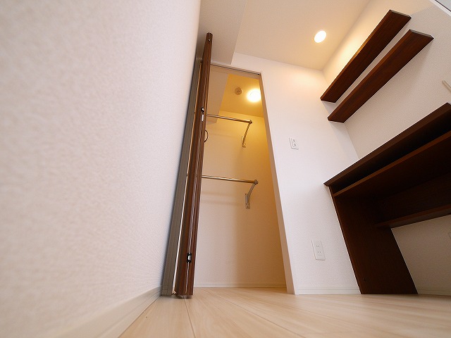 収納　大きなスペースがあり、収納には困りません