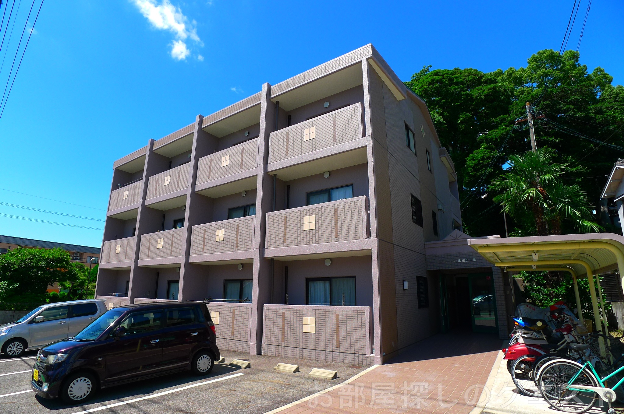 建物外観　オートロック付き！駅チカマンション☆