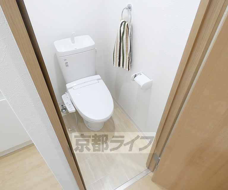 トイレ　モデルルームです。