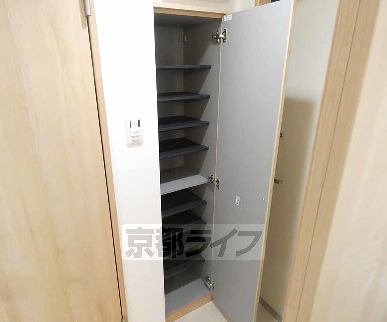 収納　モデルルームです。