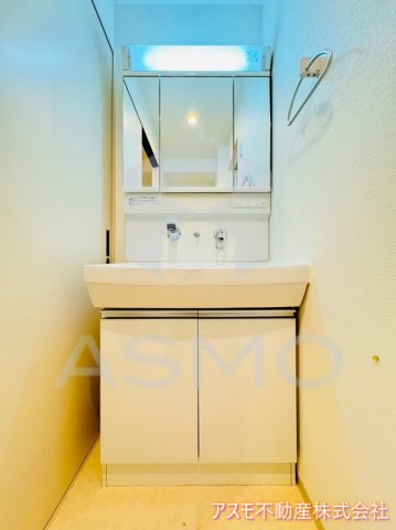 洗面設備　同マンション別部屋参考写真