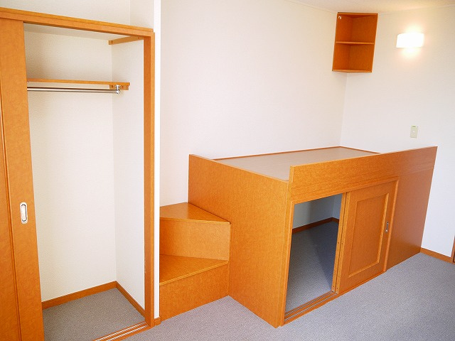 収納　収納スペースも充実しています