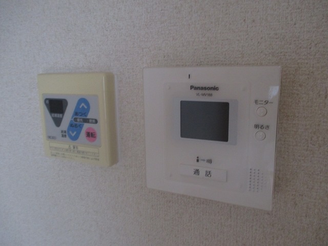 セキュリティ　来客時に便利、ＴＶモニター付インターホンです