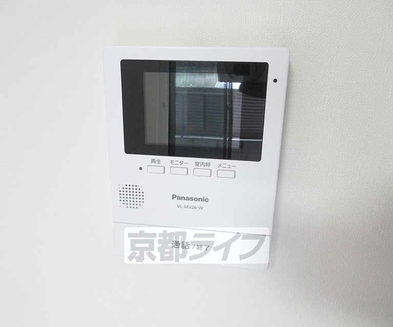 セキュリティ　モニターつきで安心ですね