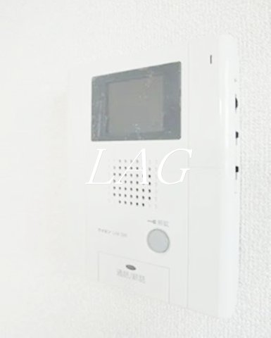 セキュリティ　モニター付きインターフォンです。