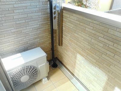 バルコニー　開放的で明るい空間を演出してくれるバルコニーです