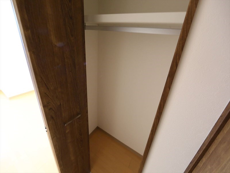 収納　洋室6.62帖　クローゼット（収納充実してます）
