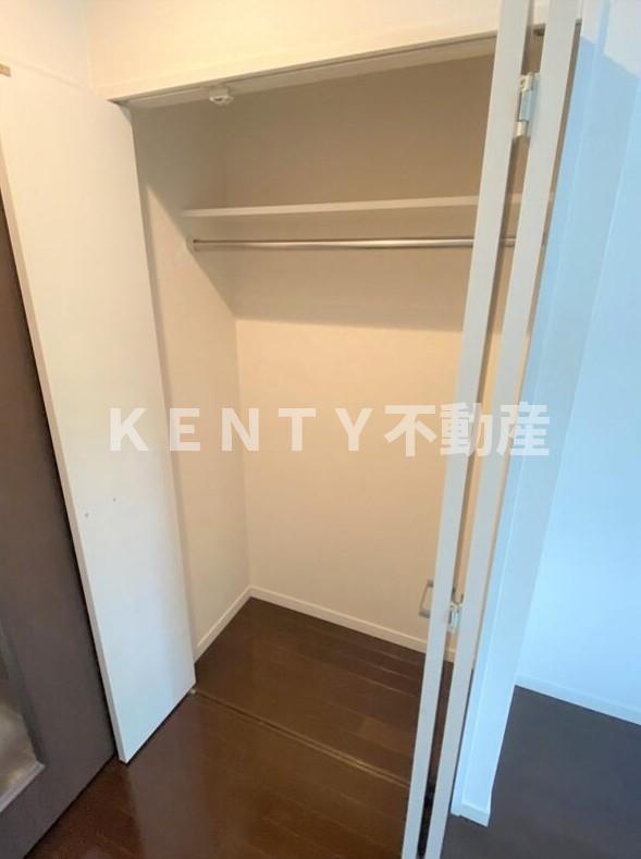 収納　十分な収納スペースがあります