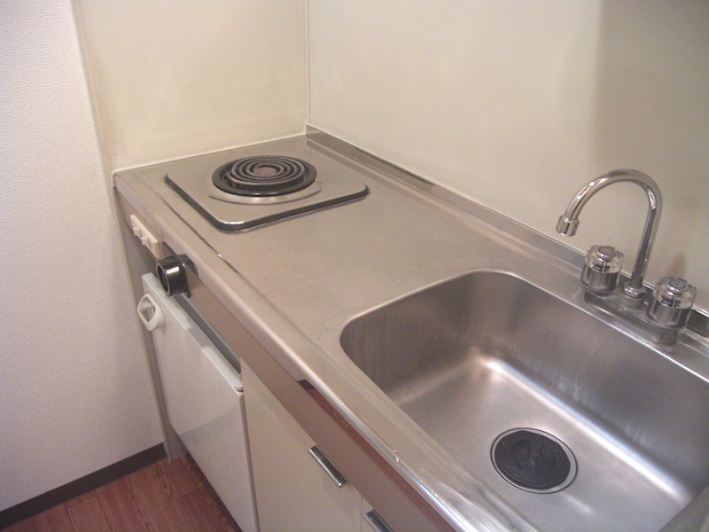 キッチン　キッチン　電気コンロ付