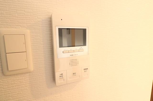 セキュリティ　モニター付きなので誰が来たのか確認できます！安心！