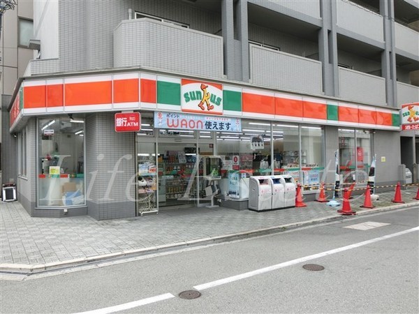 コンビニ　サンクス北浜2丁目店（コンビニ）まで90m