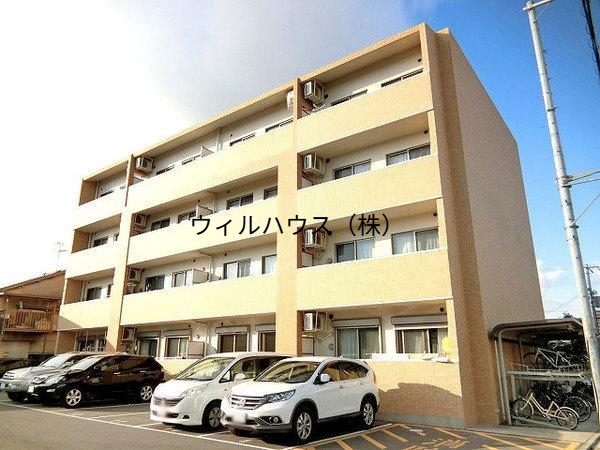 建物外観　オートロック、エレベーター付き！