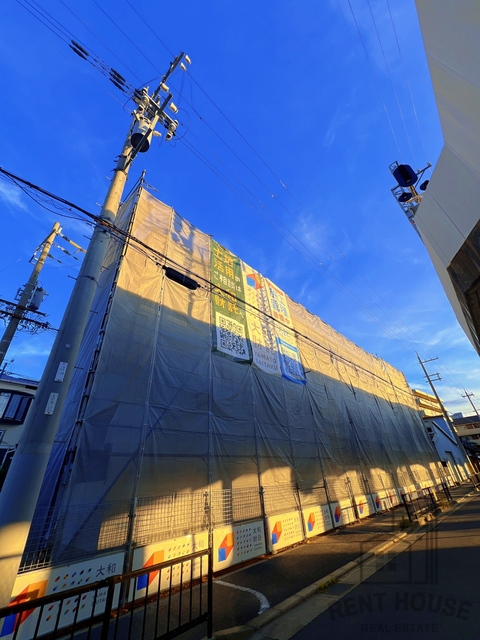 建物外観　外観（建設中）