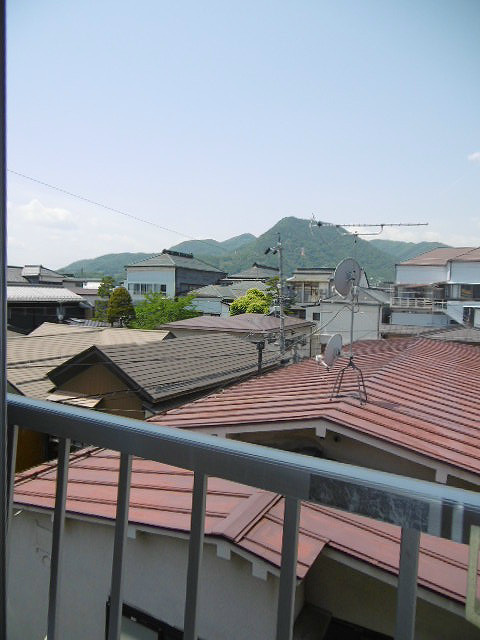 バルコニー　写真は301号室です（参考）