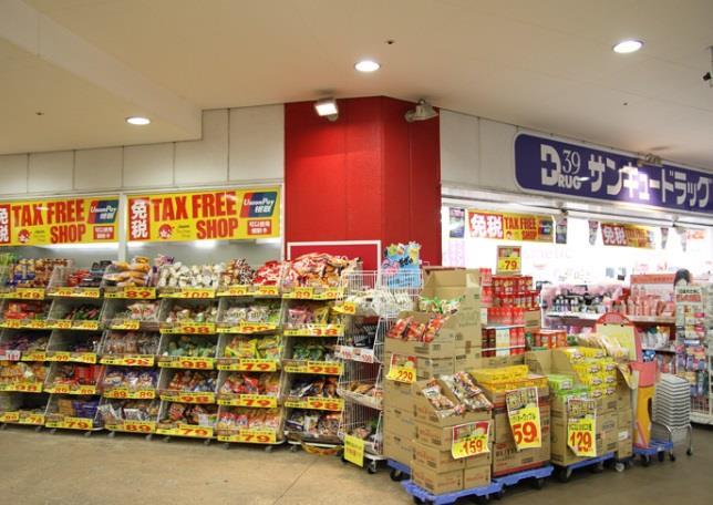 ドラックストア　サンキュードラッグ砂津店（ドラッグストア）まで400m