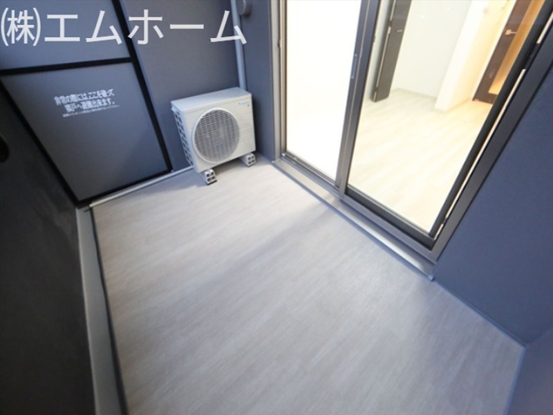 バルコニー　広めなバルコニー