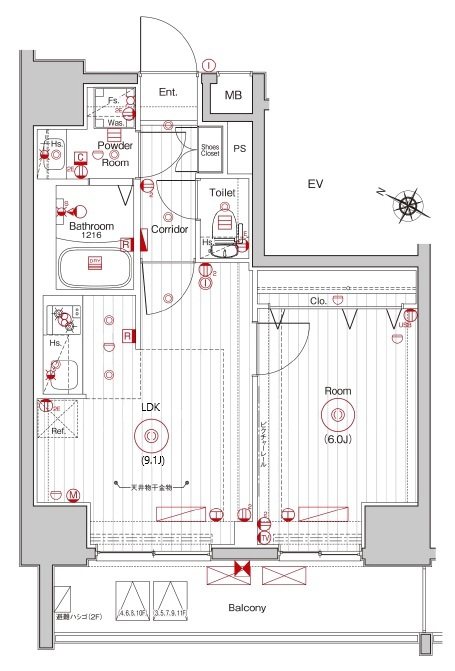 間取り図