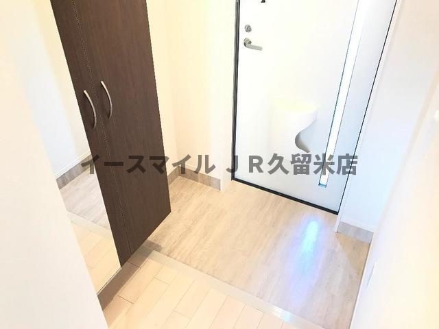 玄関　シンプルで使いやすい玄関です