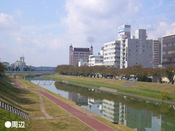 その他　周辺は桜がきれいな川もあり散歩やマラソンにも◎
