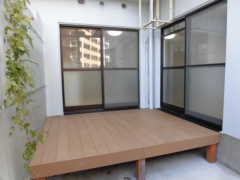 庭　※室内退去前の写真となります。