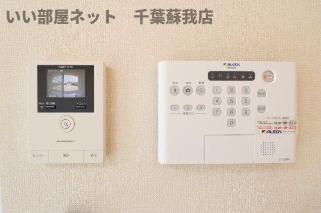 セキュリティ　TVモニターホン付きでセキュリティ面も安心！安心のホームセキ