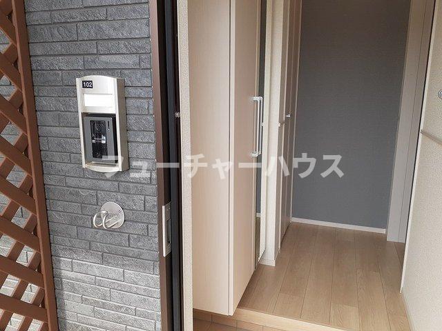 玄関　ゆったりとした玄関です