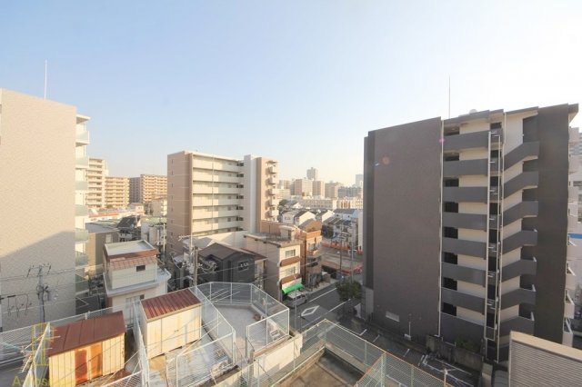 眺望　サクセス天神橋フロント
