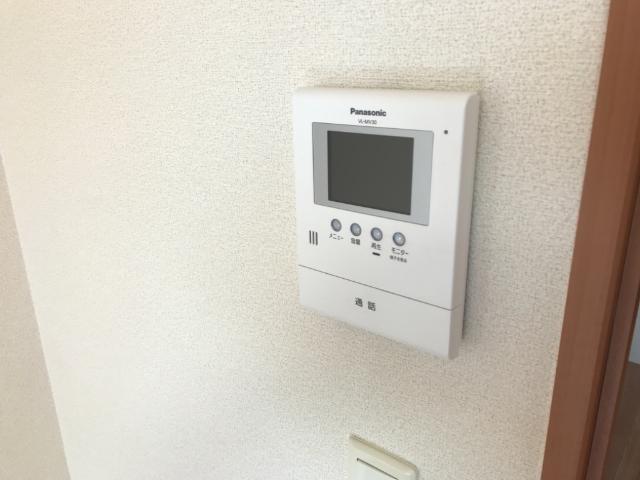 セキュリティ　カメラ付インターホン（イメージ）