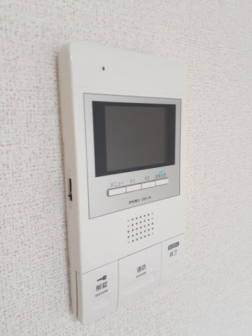 セキュリティ　モニター付きインターホンです