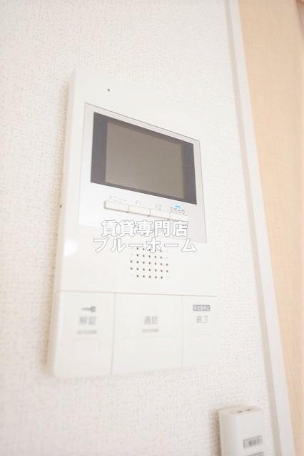 セキュリティ　TVモニター付きで防犯対策バッチリです！