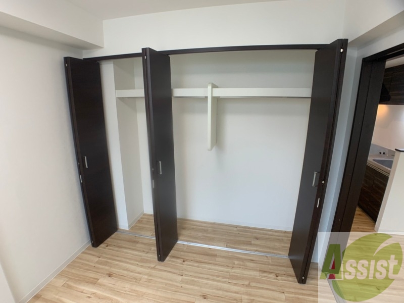 収納　収納もバッチリあるのでお部屋が片付きますよ！