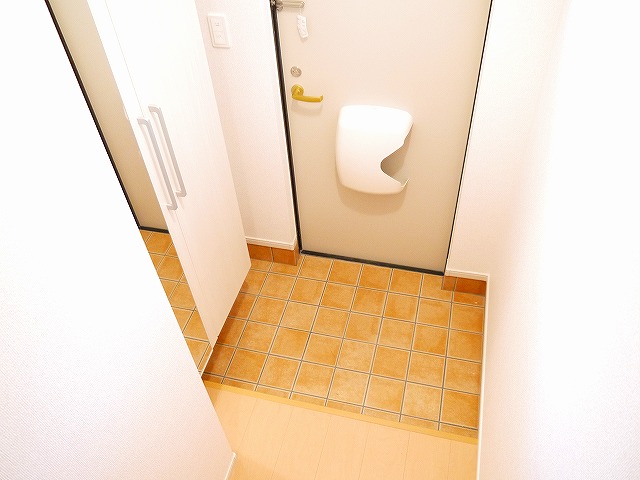 玄関　明るい玄関です