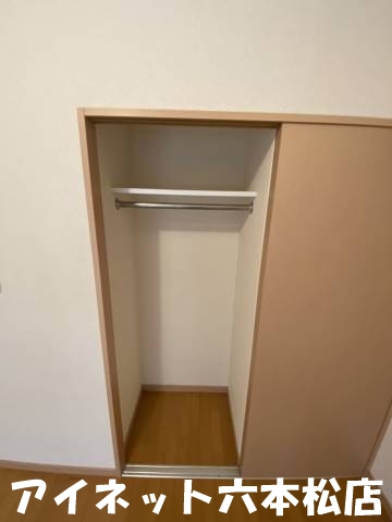 収納　クローゼットも完備。