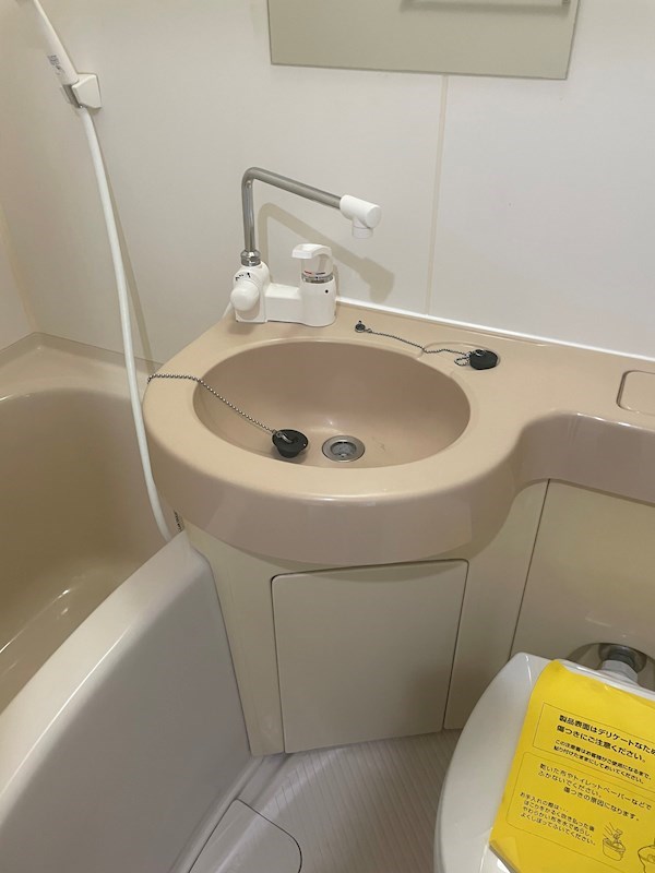 洗面設備　※同タイプの他のお部屋です