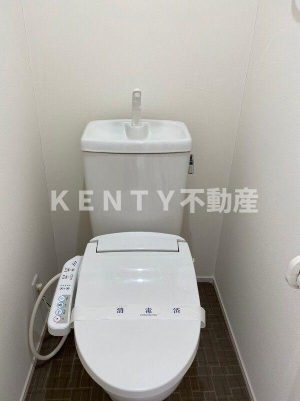 トイレ　ゆったりとした空間のトイレです
